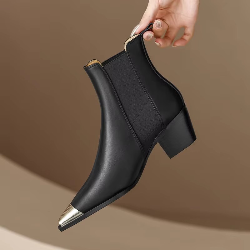 Verona Point Lederstiefel