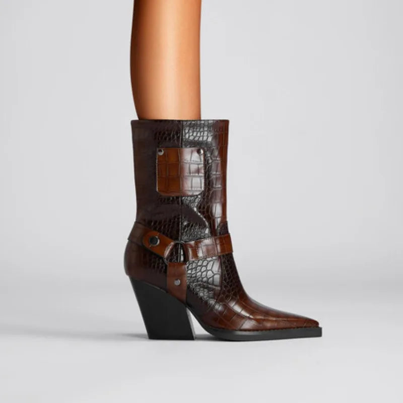 Westline Stiefeletten mit Schnalle