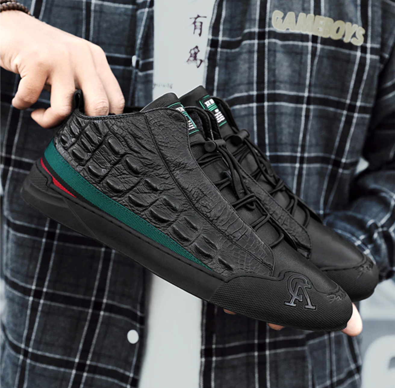 FLOMERA™ Schuhe im Kroko-Stil 