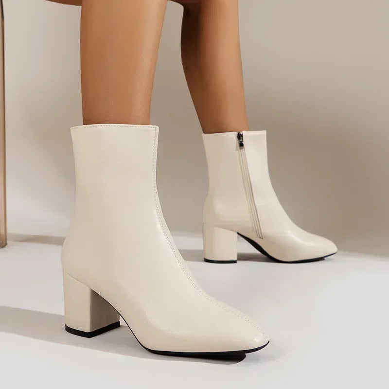 Milano Chelsea Boots mit Reißverschluss